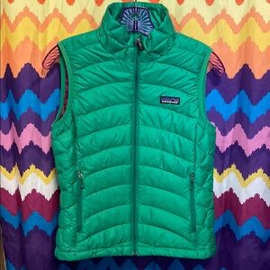 Patagonia Green Puffer Vest